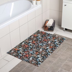 Коврик для ванной комнаты «Ассорти», 65×100 см, цвет МИКС Ош