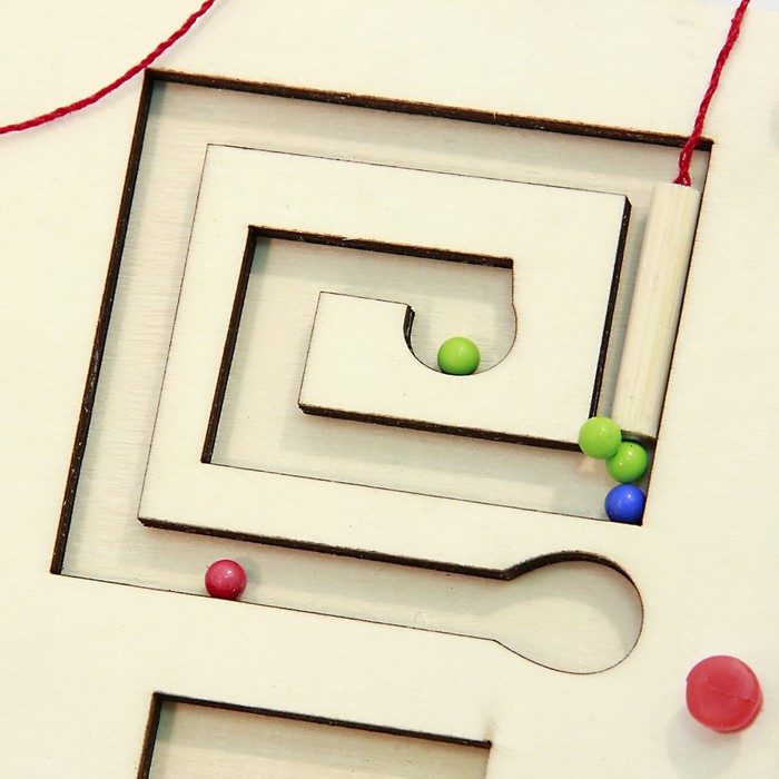 Ассорти "Лабиринт, сортер" 8 деталей