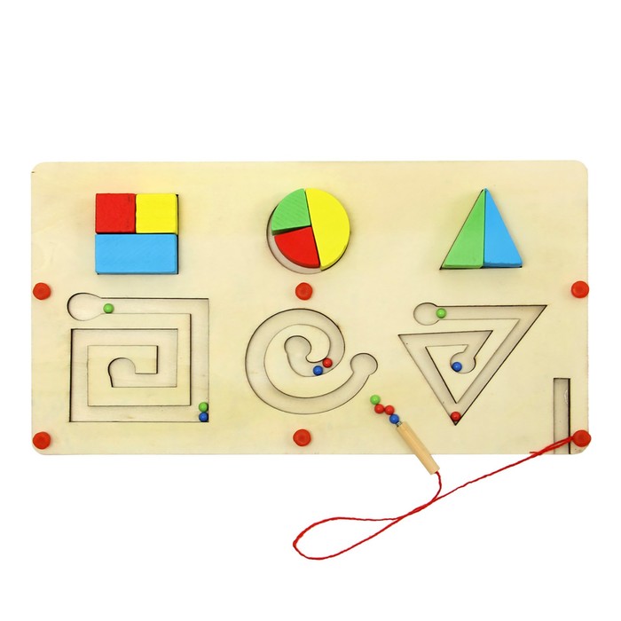 Ассорти "Лабиринт, сортер" 8 деталей