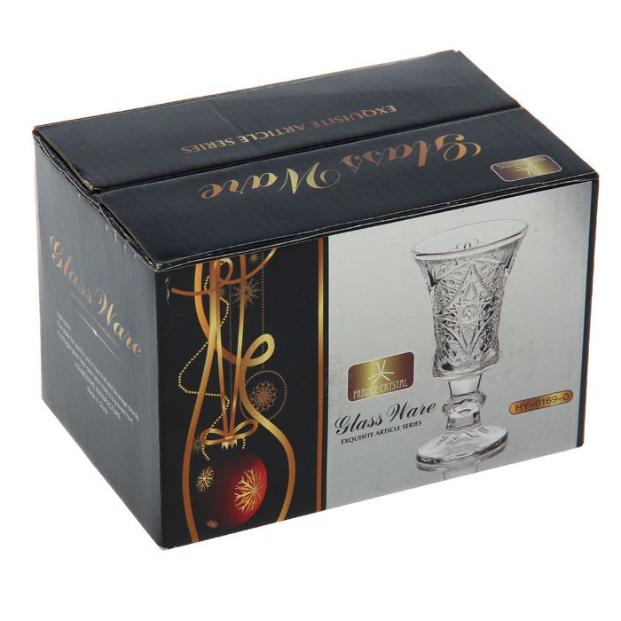 Набор рюмок "Кристалл", 6 шт