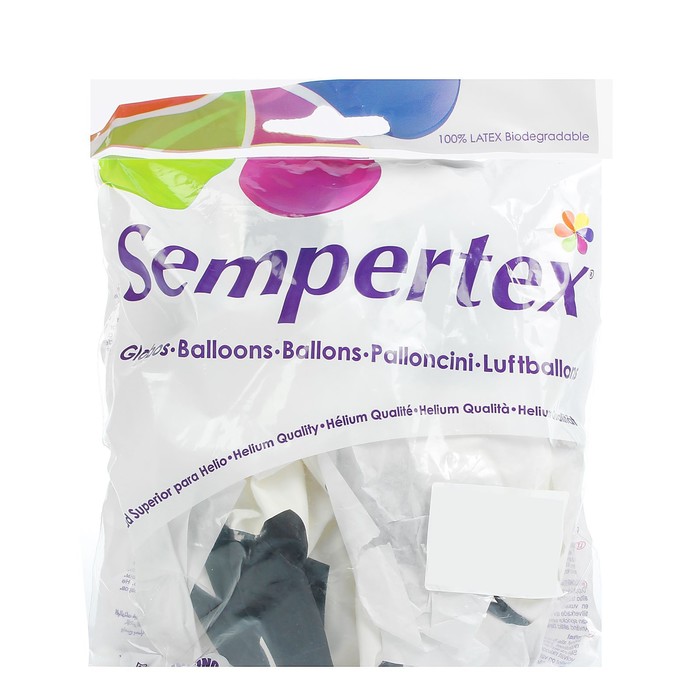 Шар латексный 36" "Футбольный мяч", пастель, набор 10 шт.