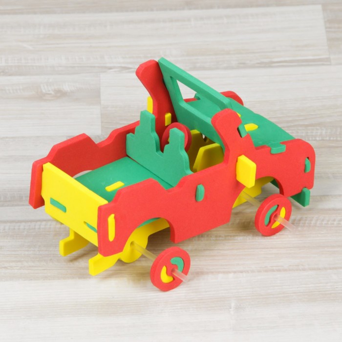 Конструктор "Мягик. Сафари", цвет МИКС