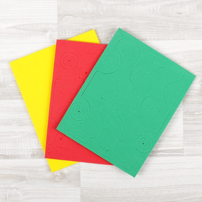 Конструктор "Мягик. Сафари", цвет МИКС