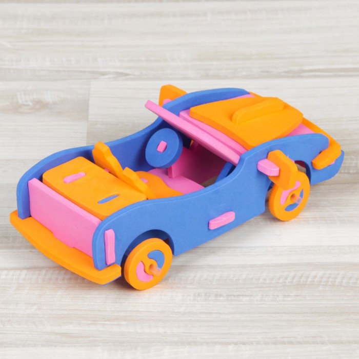 Конструктор "Мягик. Кабриолет", цвет МИКС