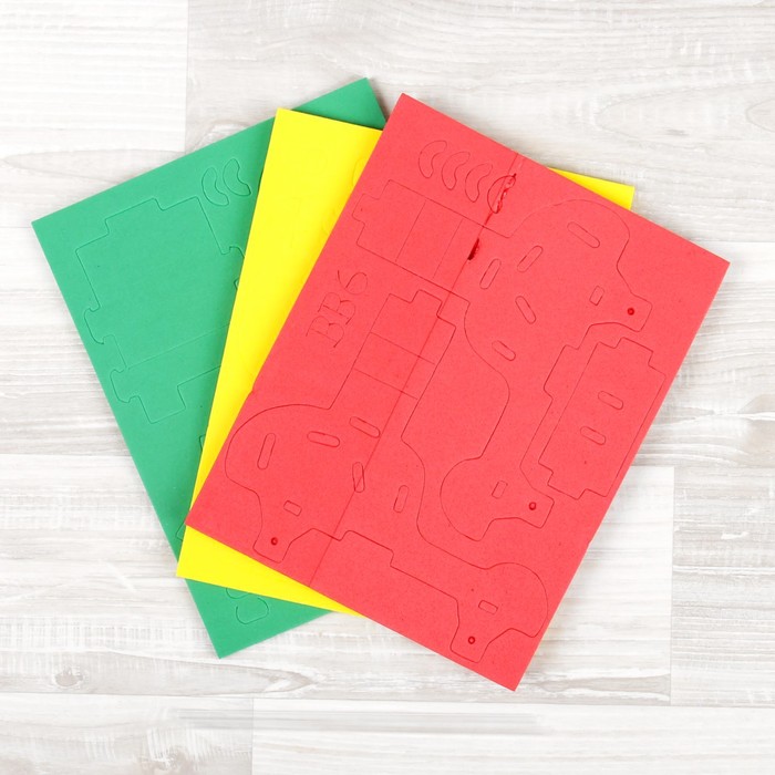 Конструктор "Мягик. Супер-машина-6", цвет МИКС