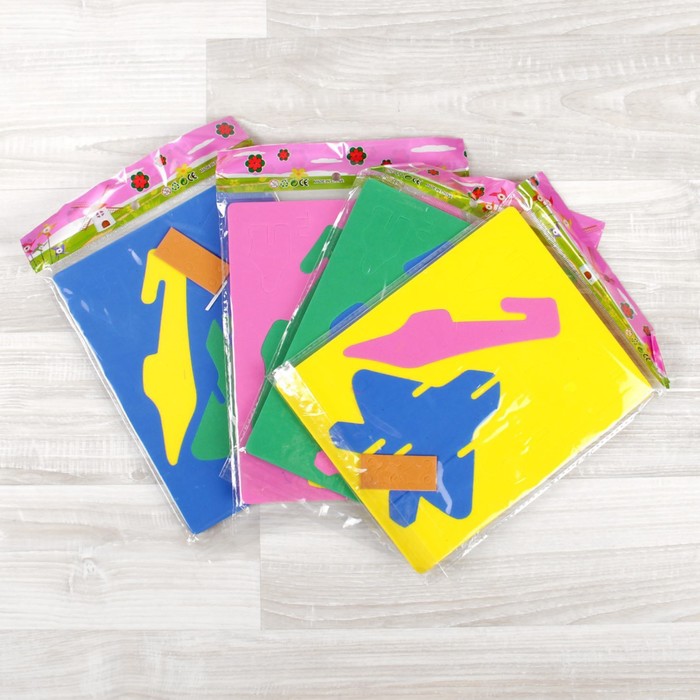 Конструктор "Мягик. Истребитель-3", цвет МИКС