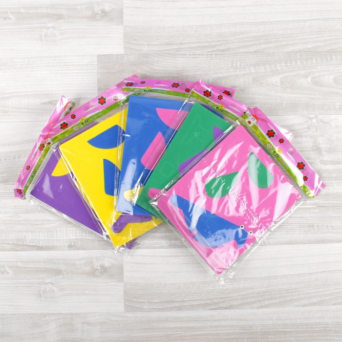 Конструктор "Мягик" Попугай", цвет МИКС