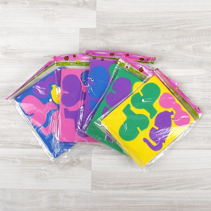 Конструктор "Мягик" Слоненок", цвет МИКС