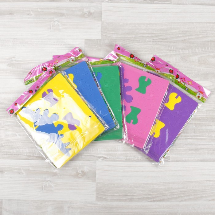 Конструктор "Мягик" Стегозавр ", цвет МИКС