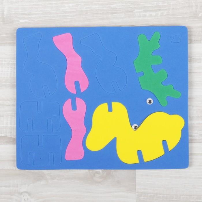 Конструктор "Мягик" Олень", цвет МИКС