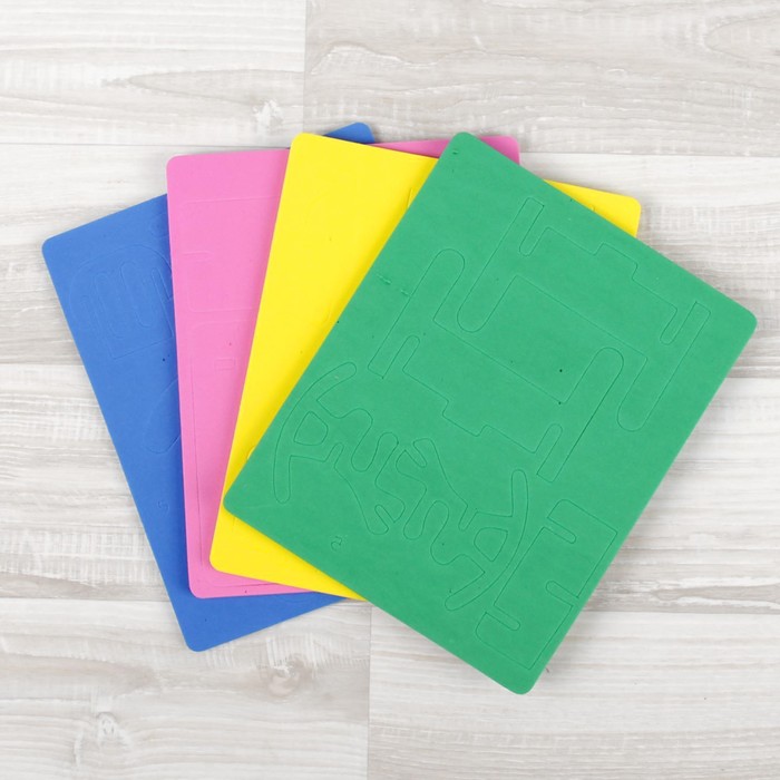 Конструктор "Мягик", кукольная мебель для детской комнаты, цвет МИКС