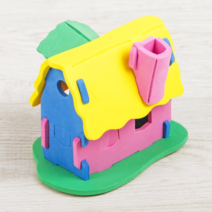 Конструктор "Мягик" Волшебный дом", цвет МИКС