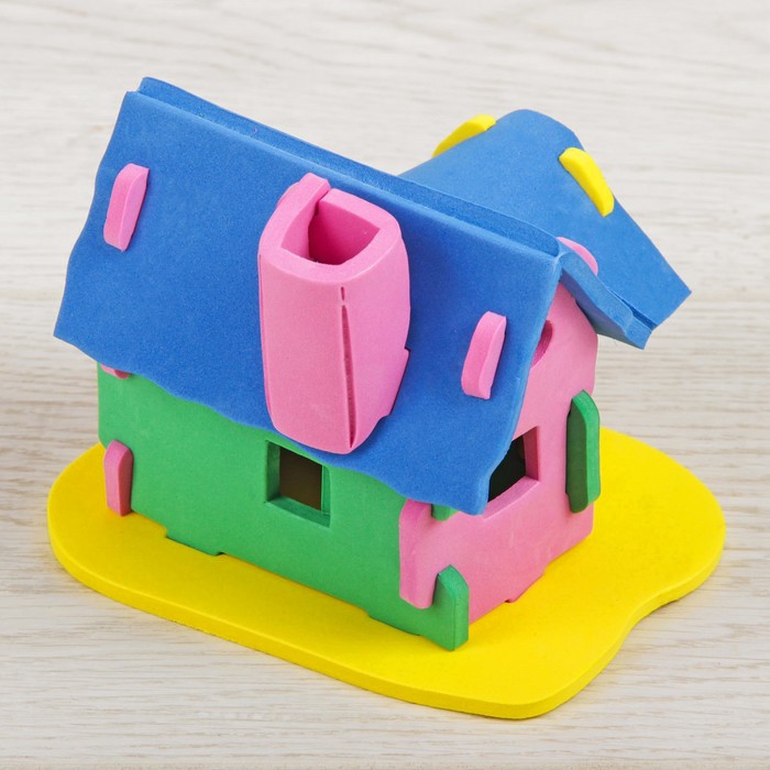 Конструктор "Мягик"Домик", цвет МИКС