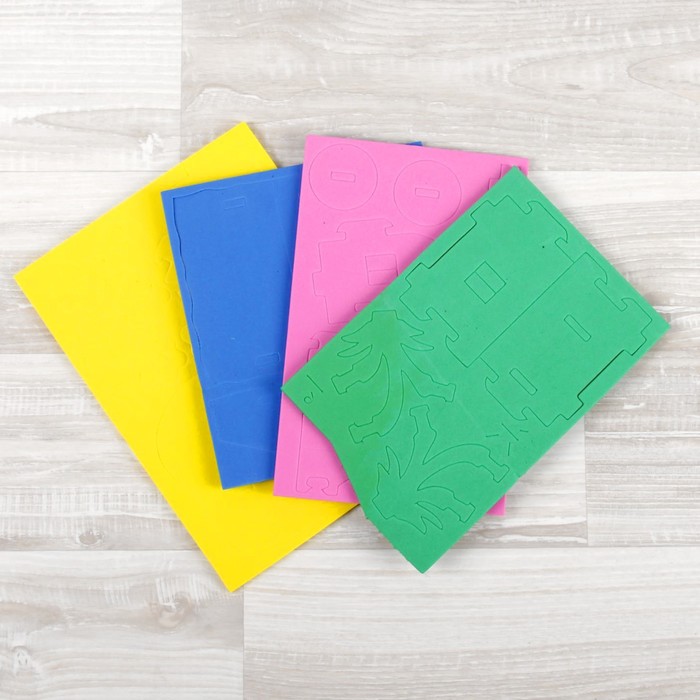 Конструктор "Мягик"Домик", цвет МИКС