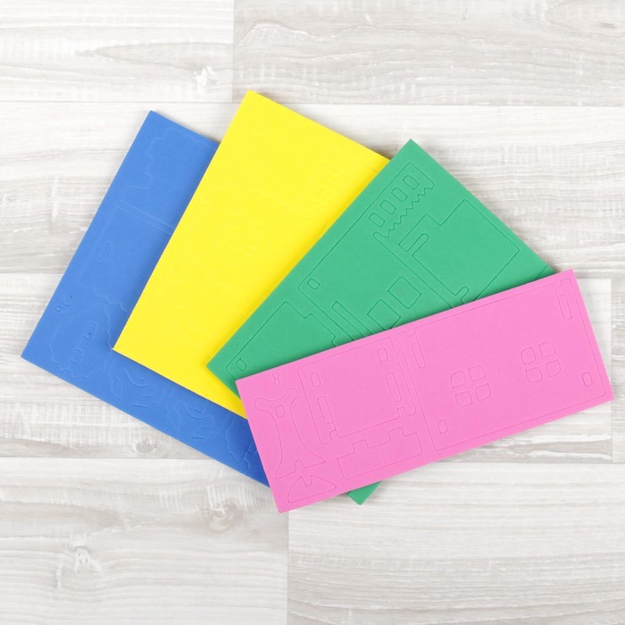 Конструктор "Мягик. Коттедж", цвет МИКС