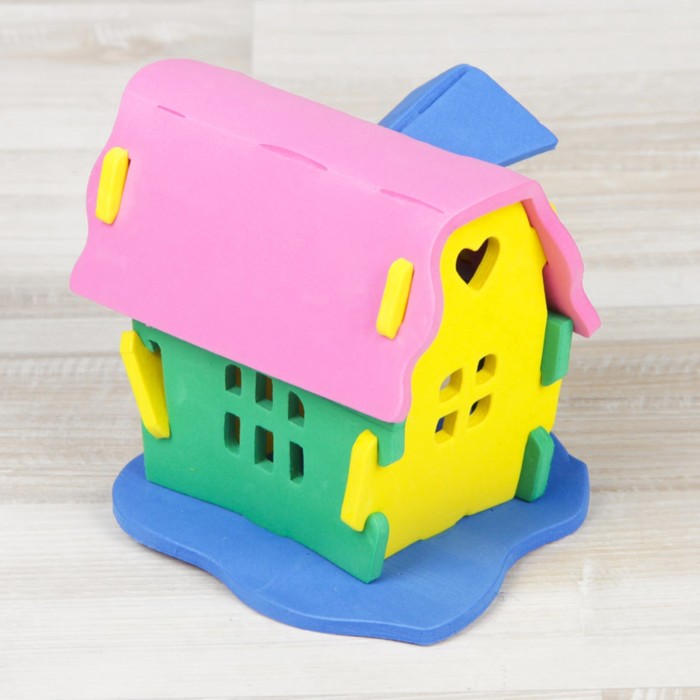 Конструктор "Мягик" Сказочный домик", цвет МИКС