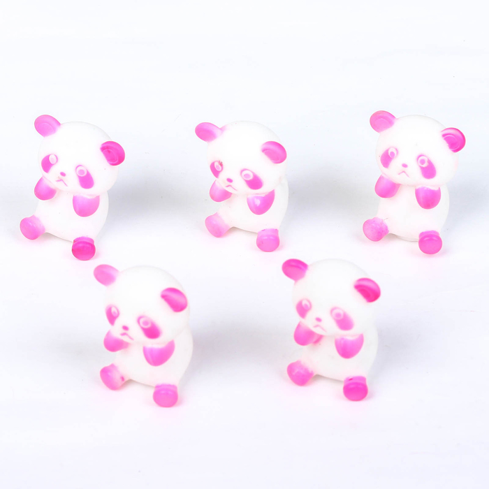 Набор для игры в ванне «Панда», 5 шт., цвета МИКС