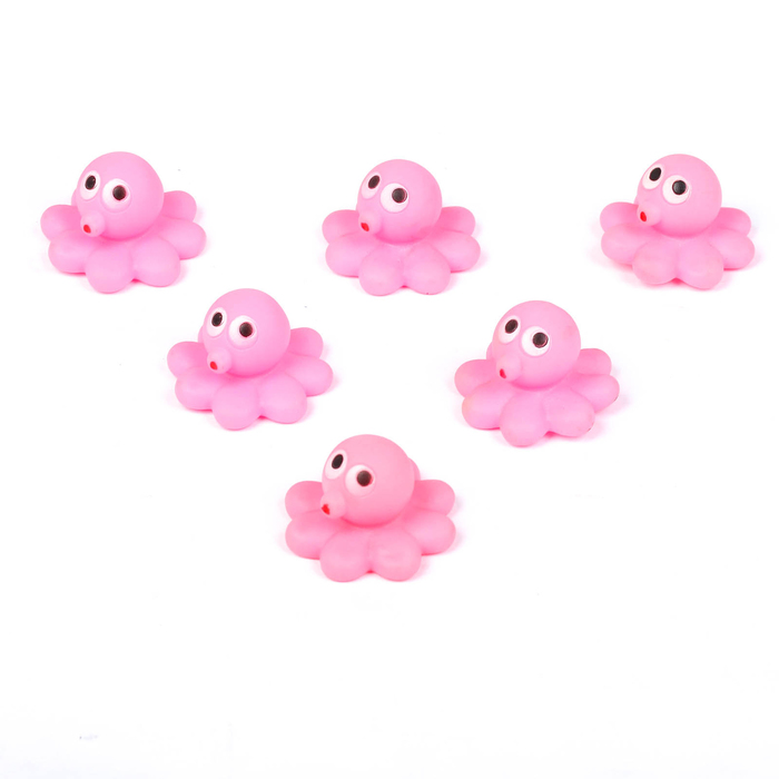 Набор для игры в ванне «Осьминожка», 6 шт., цвета МИКС