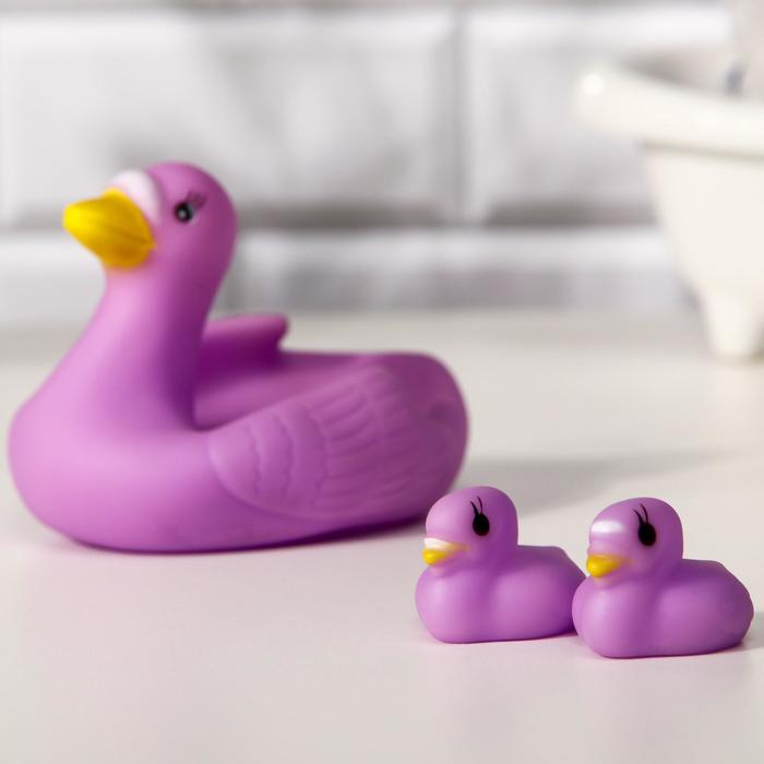 Набор для игры в ванне «Лебедь», 3 шт.