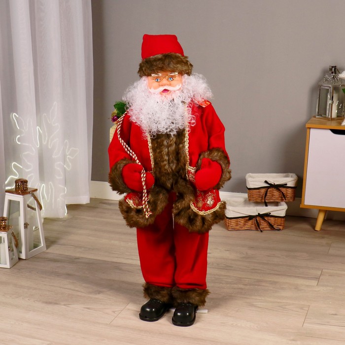 Дед Мороз "Узорная шубка", английская мелодия