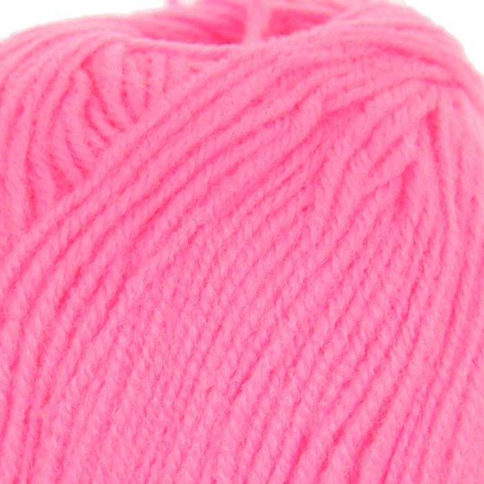 Пряжа "Baby" 100% акрил, 150м/100гр (2874 розовый неон)
