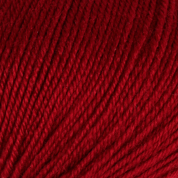 Пряжа "Brilliant" 45% шерсть, 55% акрил 380м/100гр (4957 бордовый)