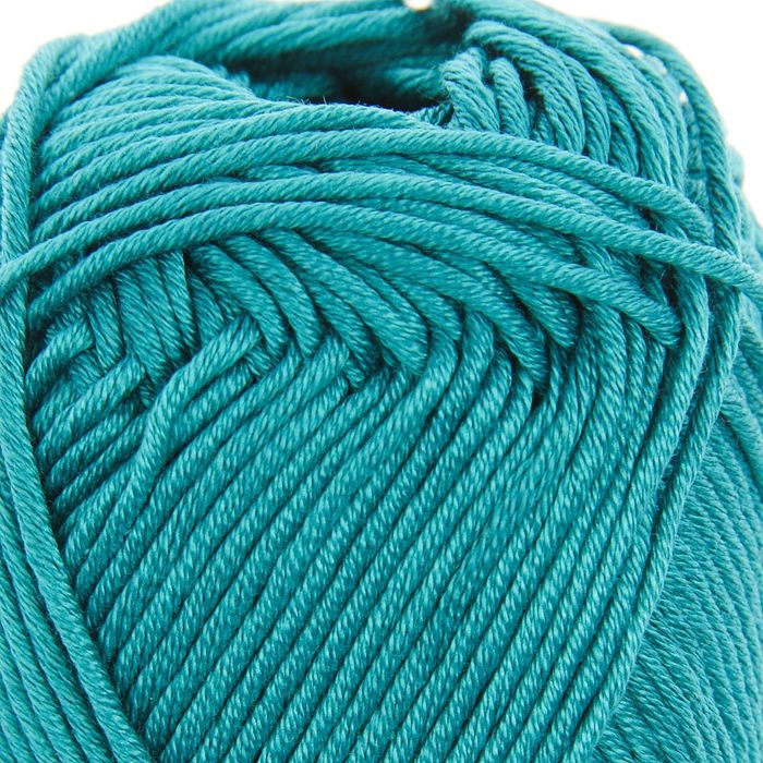 Пряжа "Charm" 100% мерсеризованный хлопок 106м/50гр (4193 морская волна)