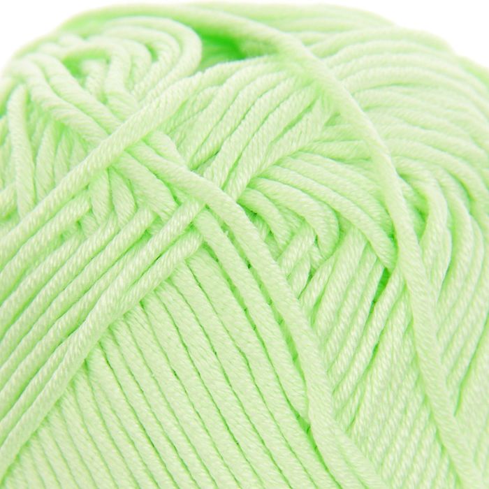 Пряжа "Charm" 100% мерсеризованный хлопок 106м/50гр (4161 салатовый)
