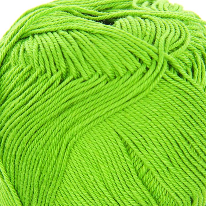 Пряжа "Coco" 100% мерсеризованный хлопок 240м/50гр (3861 весенняя зелень)