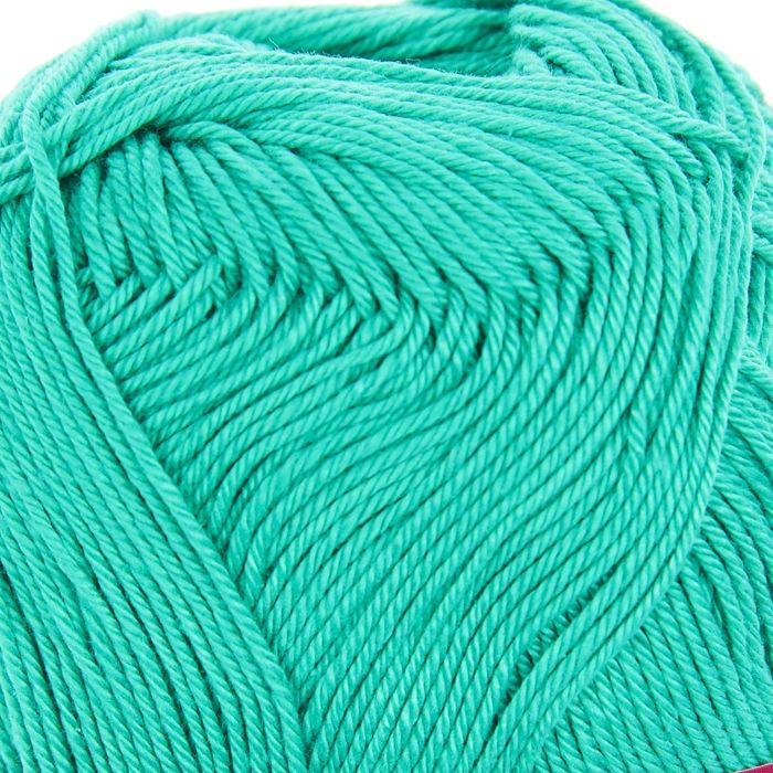 Пряжа "Coco" 100% мерсеризованный хлопок 240м/50гр (4310 зеленый)