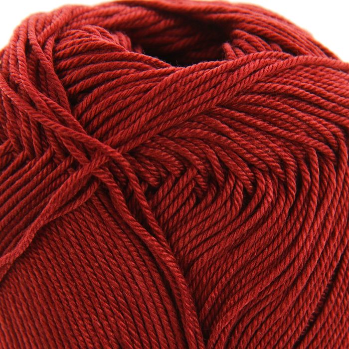 Пряжа "Coco" 100% мерсеризованный хлопок 240м/50гр (4325 св.вишня )