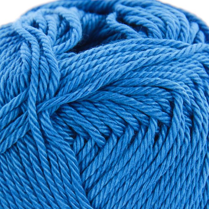 Пряжа "Lily" 100% мерсеризованный хлопок 125м/50гр (1617 яр.голубой)