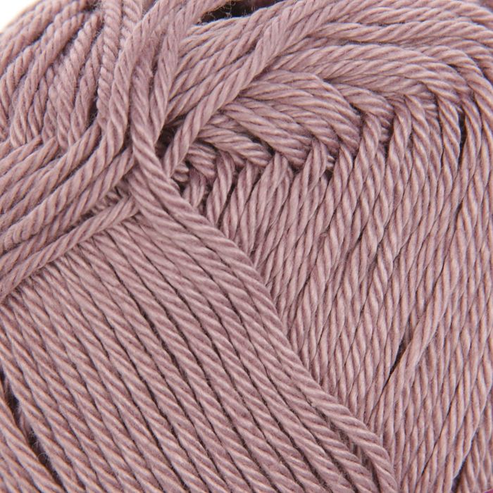 Пряжа "Lily" 100% мерсеризованный хлопок 125м/50гр (1615 пыльная сирень)