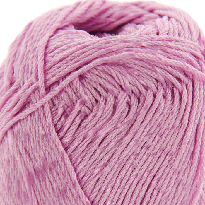 Пряжа "Orion" 77% мерсеризованный хлопок, 23% вискоза 170м/50гр (4559 сиреневый)