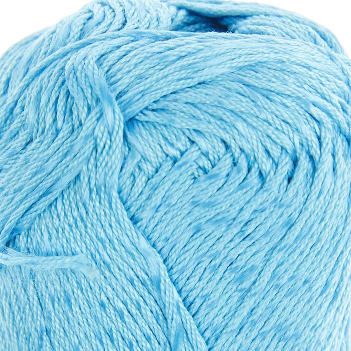 Пряжа "Orion" 77% мерсеризованный хлопок, 23% вискоза 170м/50гр (4561 св.бирюза)