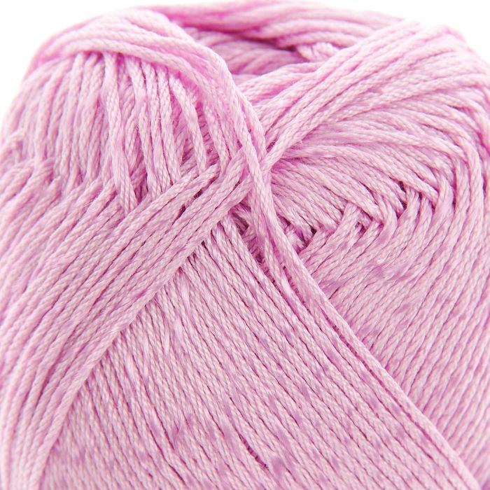Пряжа "Orion" 77% мерсеризованный хлопок, 23% вискоза 170м/50гр (4559 сиреневый)