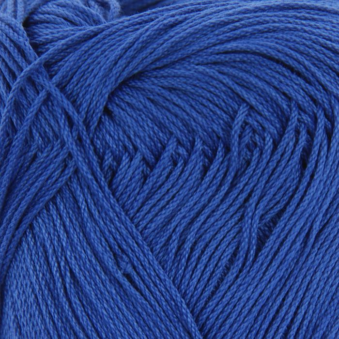 Пряжа "Pelican" 100% мерсеризованный хлопок 330м/50гр (3983 ярко-синий)