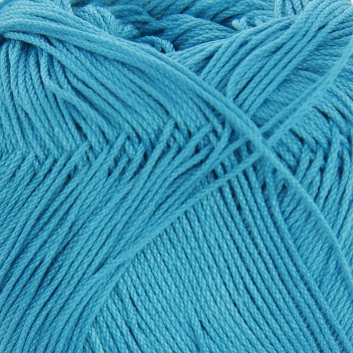 Пряжа "Pelican" 100% мерсеризованный хлопок 330м/50гр (3981 гол.бирюза)