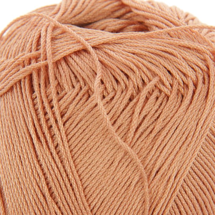 Пряжа "Pelican" 100% мерсеризованный хлопок 330м/50гр (4005 св.миндаль)