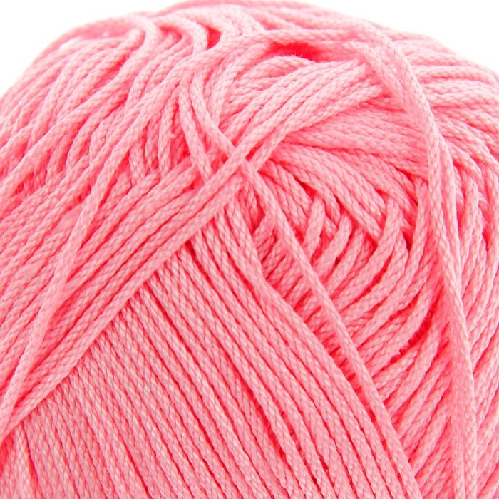Пряжа "Rosе" 100% мерсеризованный хлопок 150м/50гр (3933 розовый)