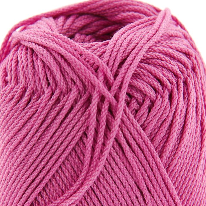 Пряжа "Rosе" 100% мерсеризованный хлопок 150м/50гр (3934 св.цикламен)