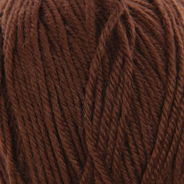 Пряжа "Sapphire" 45% шерсть, 55% акрил 250м/100гр (1504 коричневый)