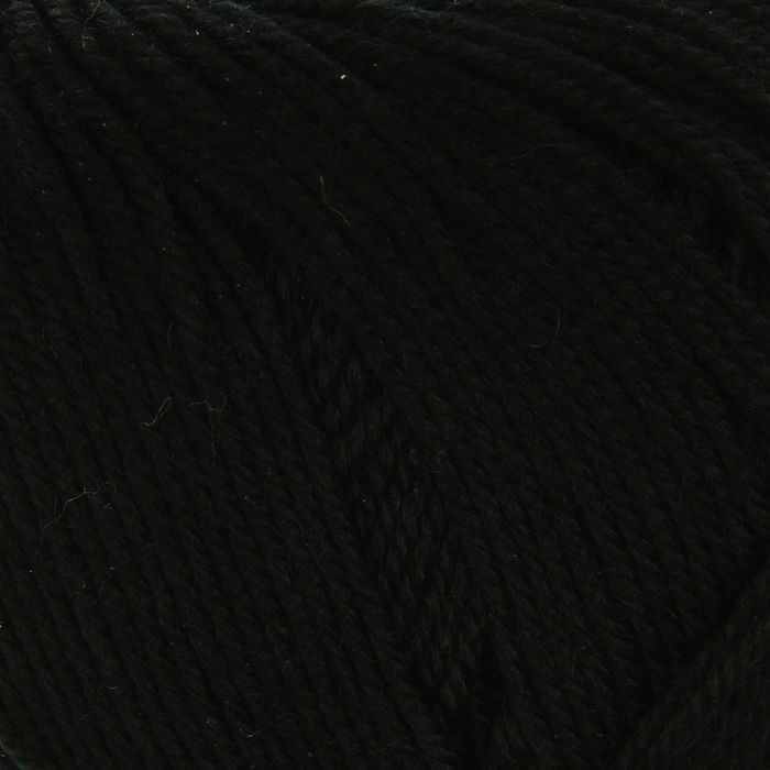 Пряжа "Sapphire" 45% шерсть, 55% акрил 250м/100гр (1502 черный)