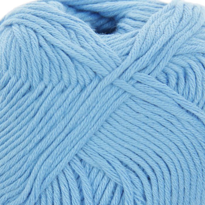 Пряжа "Soft cotton" 100% хлопок 175м/50гр (1820 голубой)