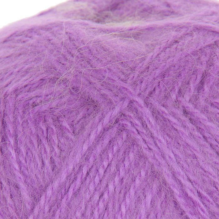 Пряжа "Angora" 40% мохер, 60% акрил 500м/100гр (9561 ярко-сиреневый)