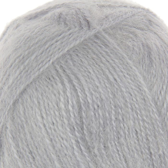 Пряжа "Angora" 40% мохер, 60% акрил 500м/100гр (3072 жемчужный серый)