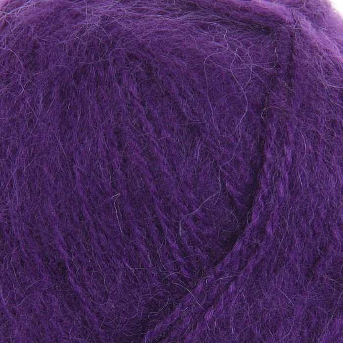Пряжа "Angora" 40% мохер, 60% акрил 500м/100гр (556 фиолетовый)