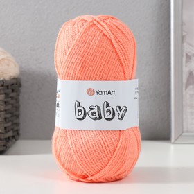 Пряжа "Baby" 100% акрил 150м/50гр (622 персик)