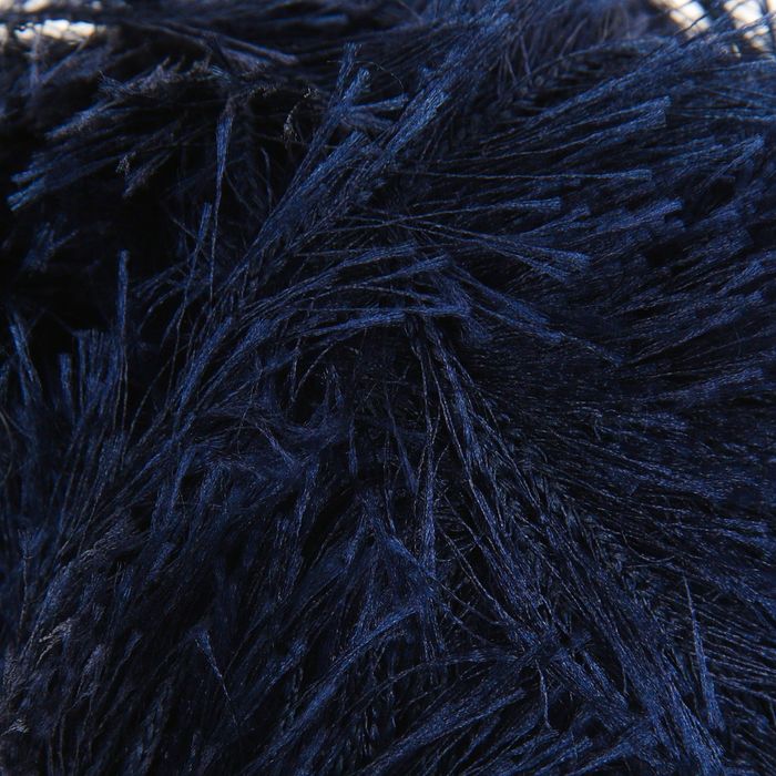 Пряжа "Samba" 100% полиэстер 150м/100гр (03 темно-синий)