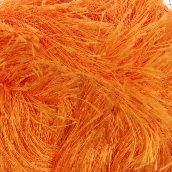 Пряжа "Samba" 100% полиэстер 150м/100гр (46 оранжевый)